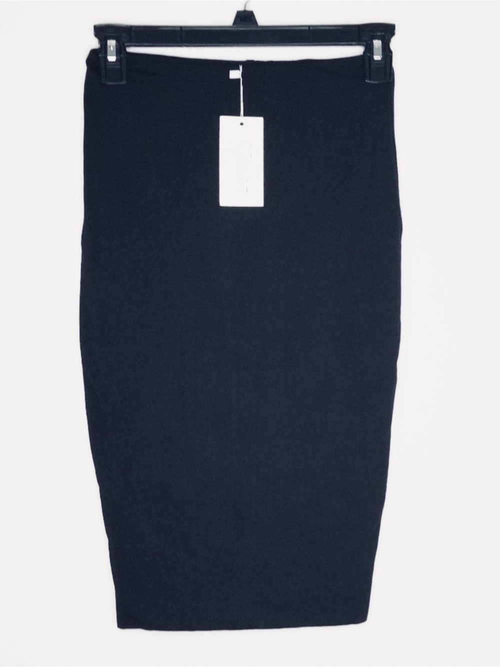 Alot Black Tight Midi Skirt (NWT!) by LF